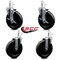 Service Caster 6'' Phenolic Wheel Swivel 7/16'' Grip Ring Stem Caster Set 2 Brakes, 4PK SCC-GR20S615-PHS-TLB-716138-2-S-2 - alternate 2